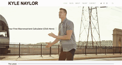 Desktop Screenshot of kylenaylor.com